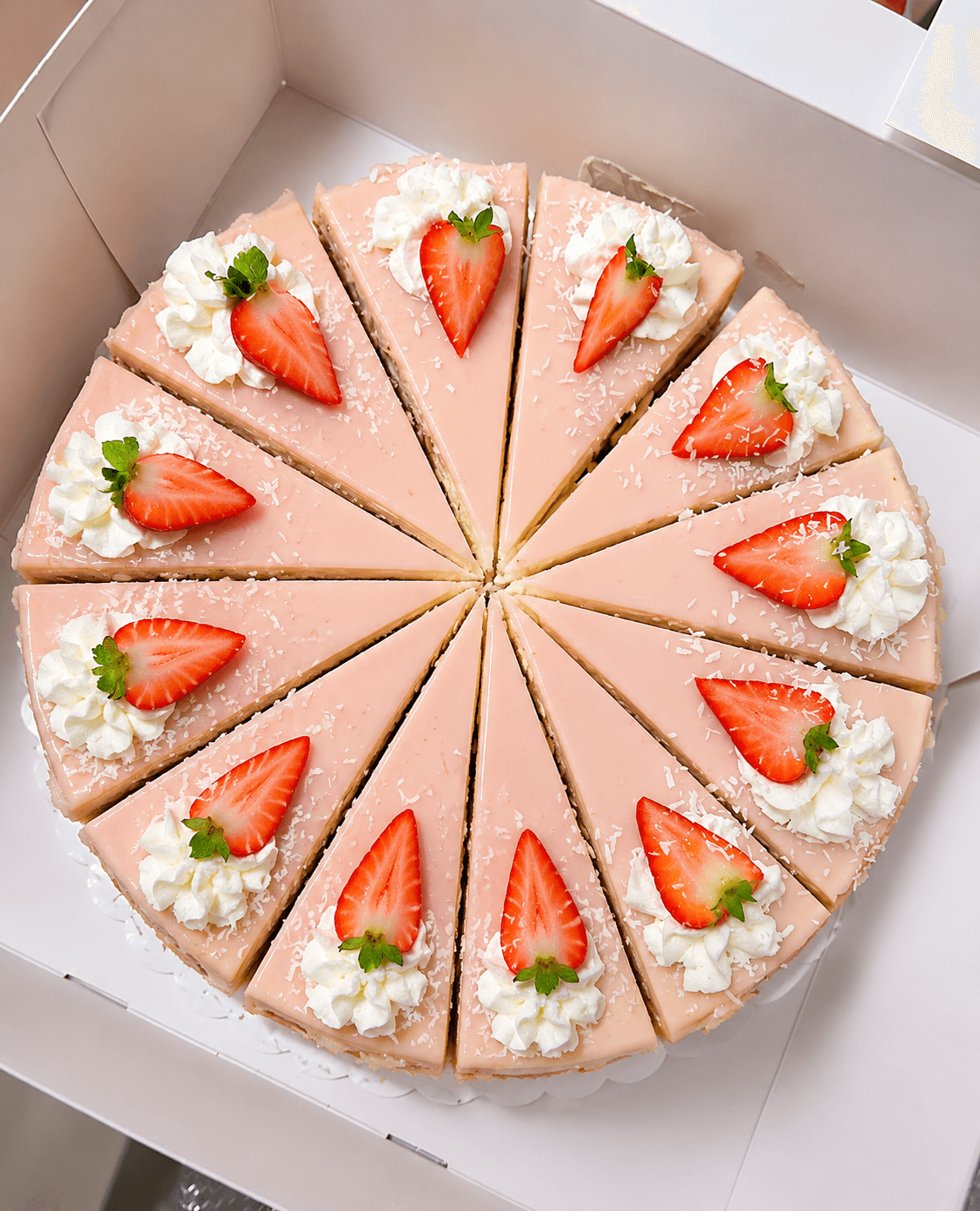 Cheesecake groot - Strawberry