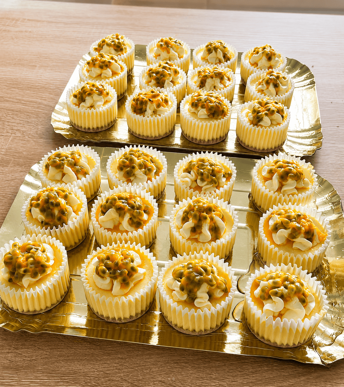 Mini cheesecake - Passionfruit